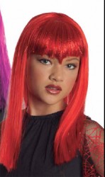 Imagen de PELUCA VAMPIRESA TRAVIESA ROJA