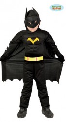 Imagen de DISFRAZ BLACK HERO BATMAN 7-9años