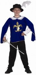 Imagen de DISFRAZ MOSQUETERO 120-130cm.