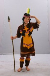 Imagen de DISFRAZ INDIA NIÑA 110-120 cms.