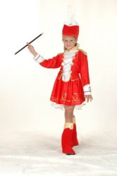 Imagen de DISFRAZ MAJORETTE NIÑA 110-120 cms.
