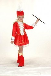 Imagen de DISFRAZ MAJORETTE NIÑA 120-130 cms.