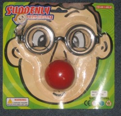 Imagen de NARIZ PAYASO+ GAFAS MIOPE BARRAGAN