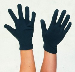 Imagen de GUANTES CORTO INFANTIL NEGRO