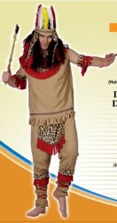 Imagen de DISFRAZ INDIO CON PENACHO T52/54