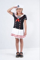 Imagen de DISFRAZ MARINERA NIÑA 110-120 cms.