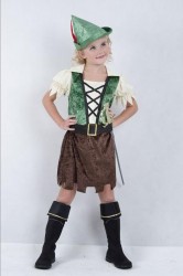 Imagen de DISFRAZ ROBIN HOOD CHICA 120-130cms.