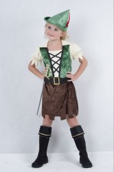 Imagen de DISFRAZ ROBIN HOOD CHICA 130-140cms.
