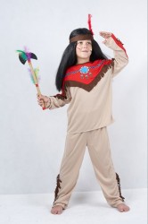 Imagen de DISFRAZ INDIO NIÑO 110-120 cms.