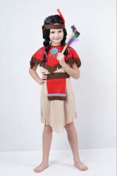 Imagen de DISFRAZ NIÑA INDIA 110-120 cms.