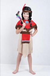 Imagen de DISFRAZ NIÑA INDIA 120-130 cms.