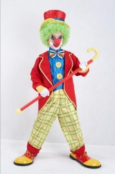 Imagen de DISFRAZ PAYASO CON CHAQUETA 120-130 cms.