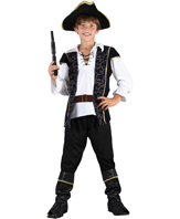 Imagen de DISFRAZ PIRATA NIÑO CON CHALECO 130-140 cms.