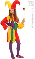 Imagen de DISFRAZ BUFON COLORES 120-130cms.