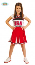 Imagen de DISFRAZ ANIMADORA CHEERLEADER 4-6 años