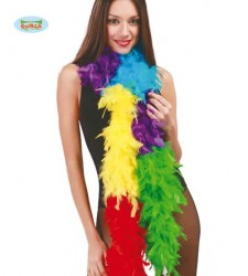Imagen de BOA CHARLESTON PLUMAS MULTICOLOR
