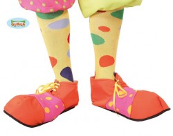 Imagen de ZAPATOS PAYASO NARANJA/ROSA