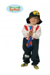 Imagen de DISFRAZ PAYASO VAGABUNDO 6-12meses