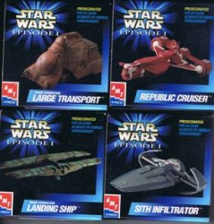 Imagen de Star Wars Mini Model Kit 4-Modelos