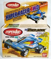 Imagen de BANDAI HYPER RACER 4WD Attack Jackal 1/32