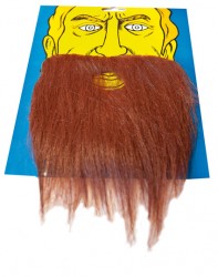 Imagen de BARBA CASTAÑA-MARRON CON BIGOTE