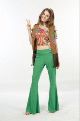 Imagen de DISFRAZ HIPPIE MUJER T42/44