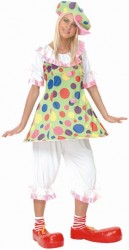 Imagen de DISFRAZ PAYASO CLOWN CHICA