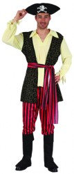 Imagen de DISFRAZ PIRATA CON CHALECO T52/54