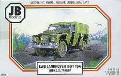 Imagen de Carro 1/76 LWB Landrover ST JB1001