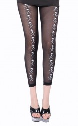 Imagen de LEGUINS NEGROS CALAVERAS