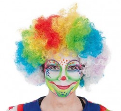 Imagen de PELUCA PAYASO MULTICOLOR