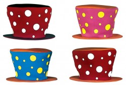 Imagen de SOMBRERO MAXI PAYASO COLORES