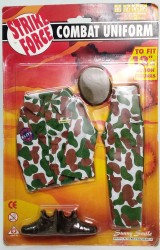 Imagen de STRIKE FORCE Combat Uniform-2 PARA GEYPERMAN Y ACTION MAN